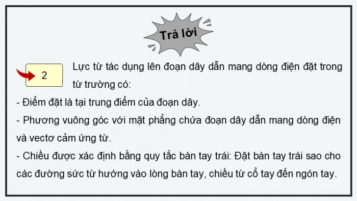 Giáo án điện tử Vật lí 12 chân trời Bài Ôn tập chương 3