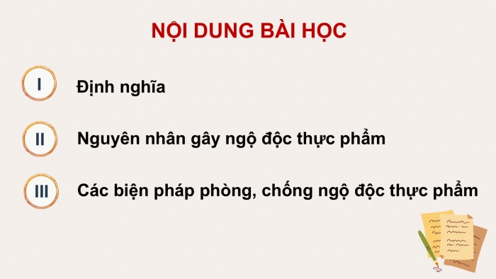 Giáo án điện tử chuyên đề Sinh học 11 kết nối Bài 10: Ngộ độc thực phẩm