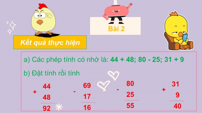 Giáo án PPT Toán 2 chân trời bài Em làm được những gì? (Chương 2 tr. 77)