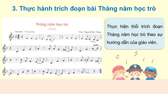 Giáo án điện tử Âm nhạc 9 kết nối Tiết 33: Nhạc cụ Recorder hoặc kèn phím