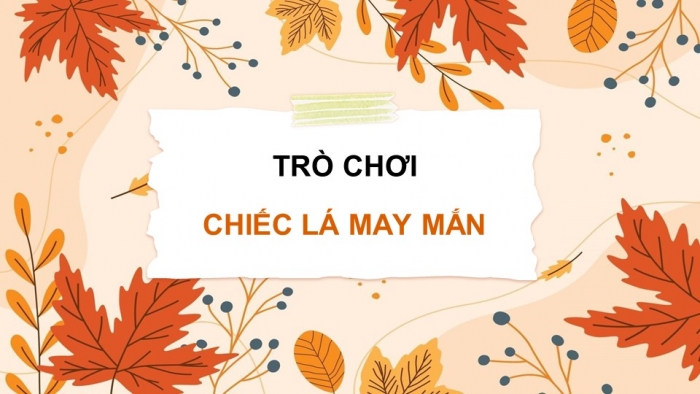 Trò chơi khởi động Công dân 6 kết nối Bài 3: Siêng năng, kiên trì