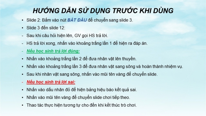 Trò chơi khởi động Lịch sử 6 chân trời sáng tạo