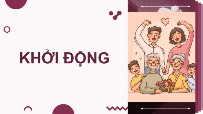 Trò chơi khởi động Công dân 7 kết nối Bài 10: Quyền và nghĩa vụ của công dân trong gia đình