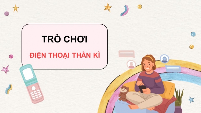 Trò chơi khởi động Lịch sử Địa lí 4 kết nối Bài 23: Lễ hội Cồng chiêng Tây Nguyên