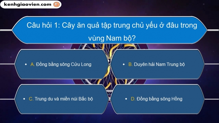 Trò chơi khởi động Lịch sử Địa lí 4 kết nối Bài 26: Một số nét văn hoá và truyền thống yêu nước, cách mạng của đồng bào Nam Bộ
