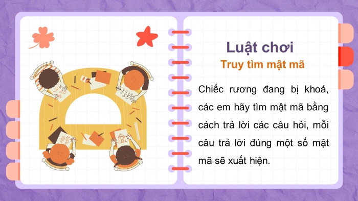 Trò chơi khởi động Lịch sử 6 chân trời Bài 17: Đấu tranh bảo tồn và phát triển văn hoá dân tộc thời Bắc thuộc
