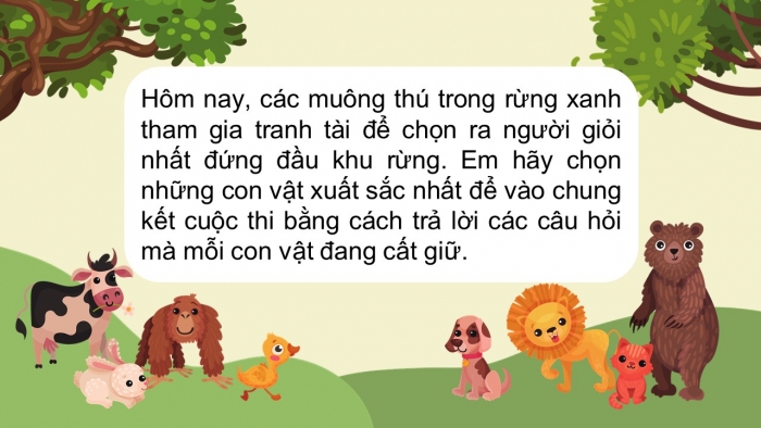 Trò chơi khởi động Công nghệ 6 cánh diều