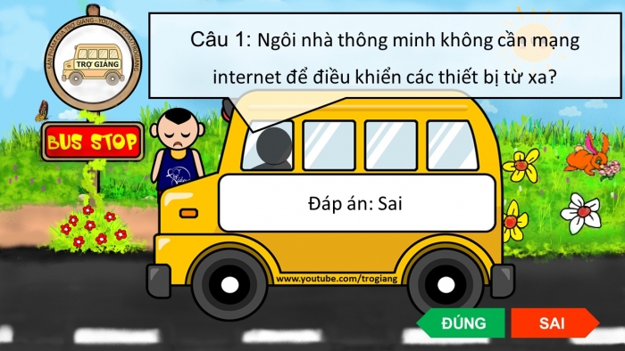 Trò chơi khởi động Công nghệ 6 cánh diều Bài 3: Ngôi nhà thông minh