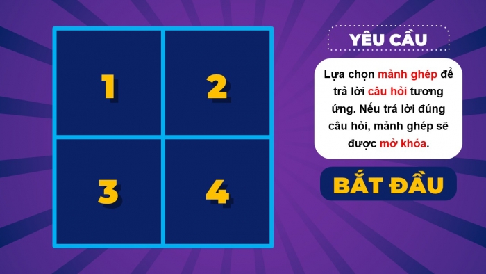 Trò chơi khởi động Công nghệ 6 kết nối Bài 11: Đèn điện