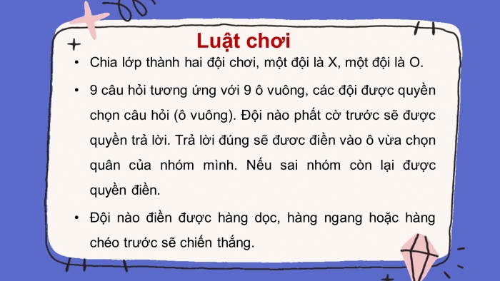 Trò chơi khởi động Công nghệ 6 kết nối Ôn tập Chương IV