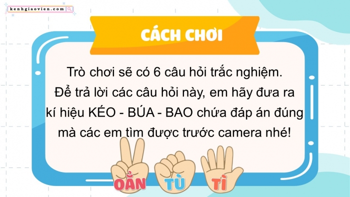 Trò chơi khởi động Địa lí 6 kết nối Bài 25: Sự phân bố các đới thiên nhiên trên Trái Đất