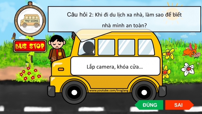 Trò chơi khởi động Công nghệ 6 chân trời Bài 3: Ngôi nhà thông minh