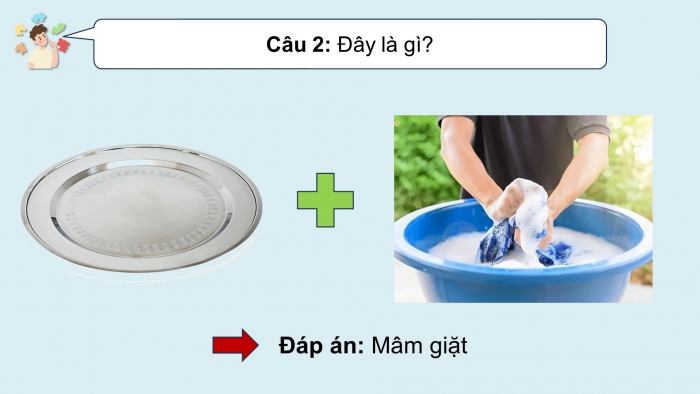 Trò chơi khởi động Công nghệ 6 cánh diều Bài 14: Quạt điện và máy giặt
