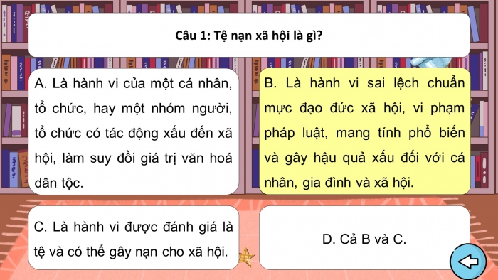 Trò chơi khởi động Công dân 7 kết nối Bài 9: Phòng, chống tệ nạn xã hội