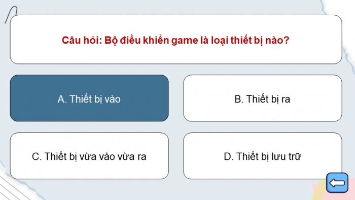 Trò chơi khởi động Tin học 7 kết nối tri thức