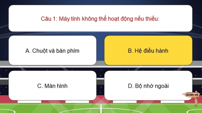 Trò chơi khởi động Tin học 7 kết nối tri thức
