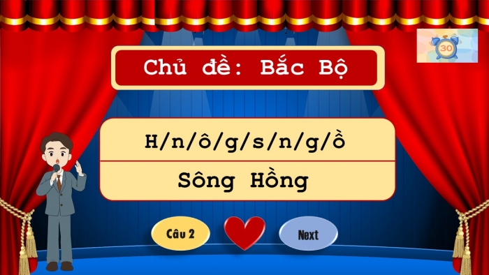 Trò chơi khởi động Lịch sử Địa lí 4 kết nối Bài 14: Ôn tập