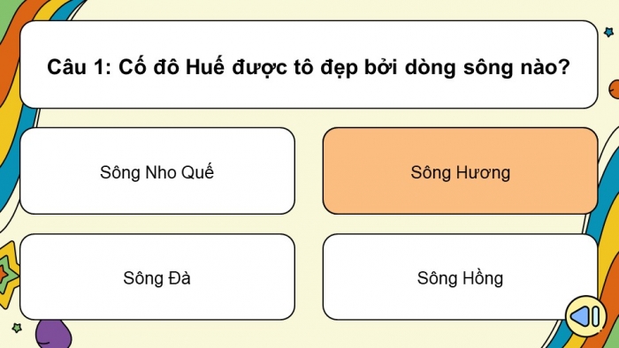 Trò chơi khởi động Lịch sử Địa lí 4 kết nối Bài 18: Cố đô Huế