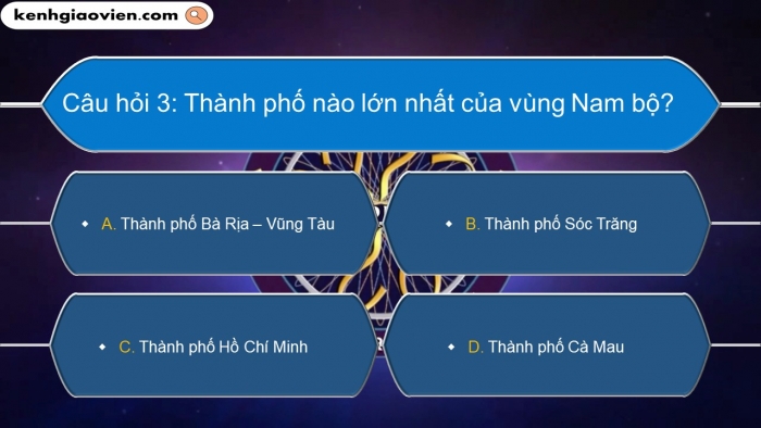 Trò chơi khởi động Lịch sử Địa lí 4 kết nối Bài 26: Một số nét văn hoá và truyền thống yêu nước, cách mạng của đồng bào Nam Bộ