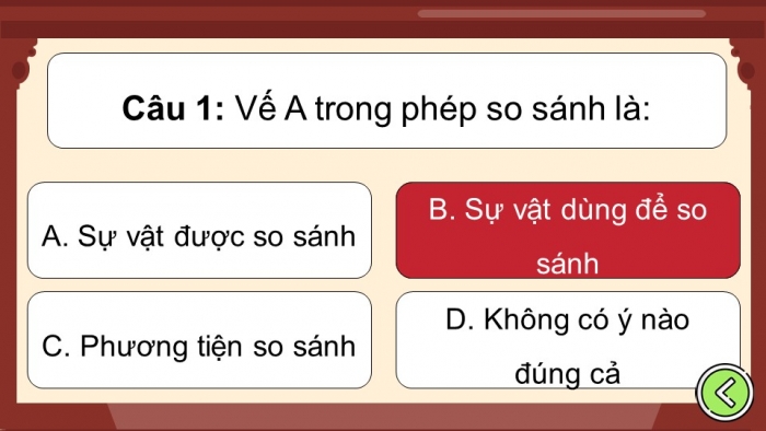 Trò chơi khởi động Ngữ văn 6 kết nối Bài 2: Nghĩa của từ ngữ, Biện pháp tu từ
