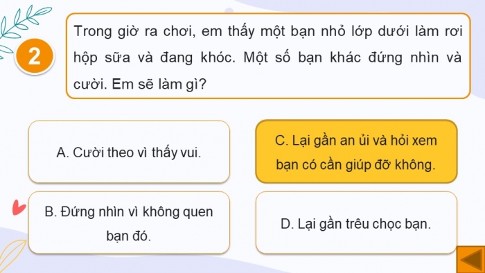 Trò chơi khởi động Công dân 6 chân trời sáng tạo