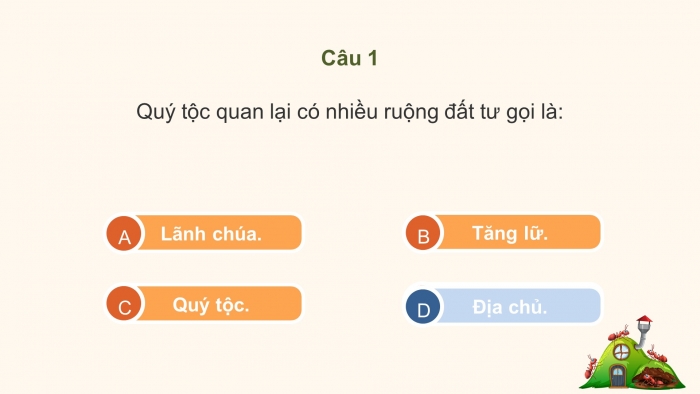 Trò chơi khởi động Lịch sử 6 chân trời Bài 9: Trung Quốc từ thời cổ đại đến thế kỉ VII