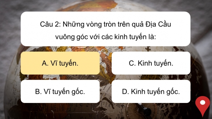 Trò chơi khởi động Địa lí 6 cánh diều