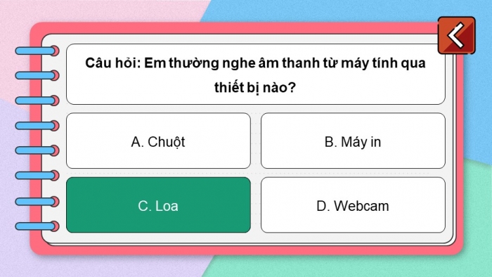 Trò chơi khởi động Tin học 7 kết nối tri thức