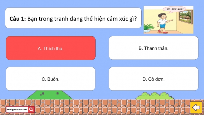 Trò chơi khởi động Đạo đức 2 kết nối Bài 9: Cảm xúc của em