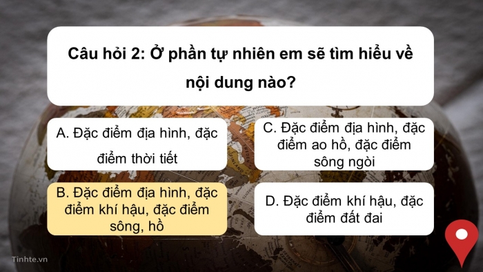Trò chơi khởi động Lịch sử và Địa lí 4 kết nối tri thức