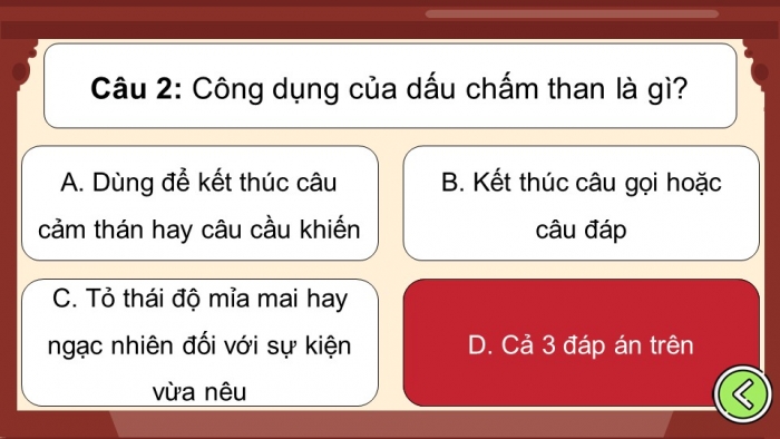 Trò chơi khởi động Ngữ văn 6 kết nối Bài 2: Biện pháp tu từ, Dấu câu, Đại từ