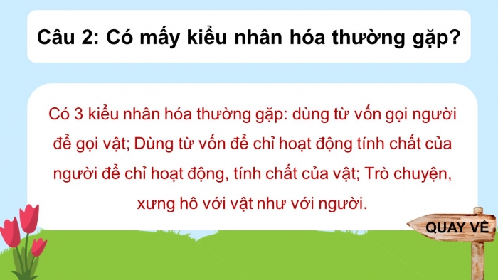 Trò chơi khởi động Ngữ văn 6 kết nối Bài 5: Dấu câu, Biện pháp tu từ