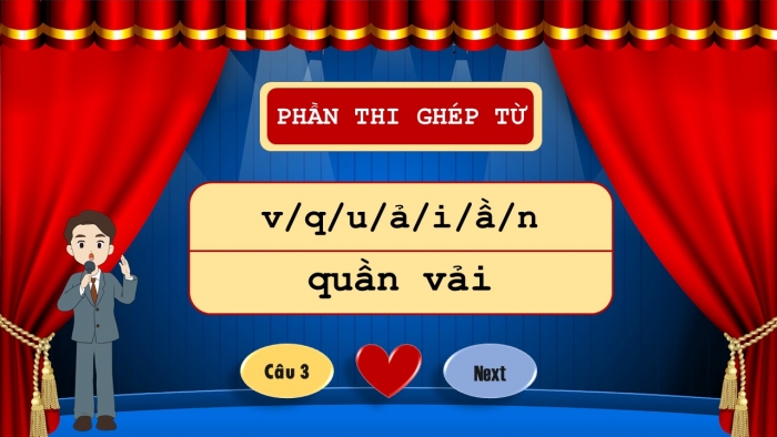 Trò chơi khởi động Công nghệ 6 chân trời Bài 7: Trang phục