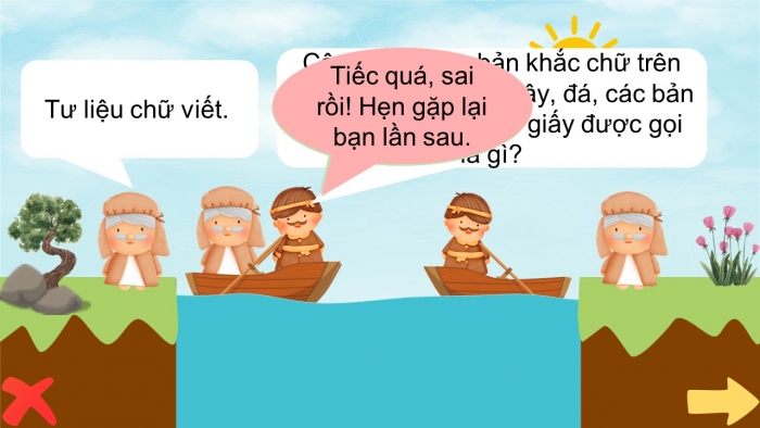 Trò chơi khởi động Lịch sử 6 chân trời Bài 1: Lịch sử là gì?
