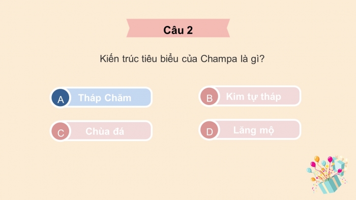 Trò chơi khởi động Lịch sử 6 chân trời Bài 12: Các vương quốc ở Đông Nam Á trước thế kỉ X