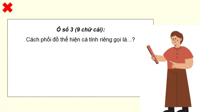 Trò chơi khởi động Công nghệ 6 cánh diều Bài 9: Trang phục và thời trang