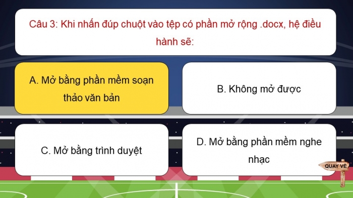 Trò chơi khởi động Tin học 7 kết nối Bài 3: Quản lí dữ liệu trong máy tính
