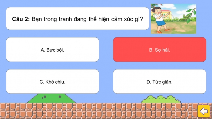 Trò chơi khởi động Đạo đức 2 kết nối Bài 9: Cảm xúc của em