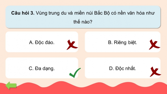 Trò chơi khởi động Lịch sử Địa lí 4 kết nối Bài 5: Dân cư và hoạt động sản xuất ở vùng Trung du và miền núi Bắc Bộ