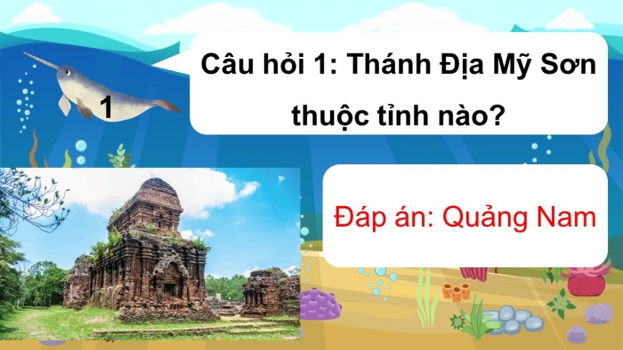 Trò chơi khởi động Lịch sử Địa lí 4 kết nối Bài 17: Một số nét văn hoá ở vùng Duyên hải miền Trung