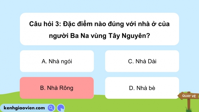Trò chơi khởi động Lịch sử Địa lí 4 kết nối Bài 22: Một số nét văn hoá và truyền thống yêu nước, cách mạng của đồng bào Tây Nguyên