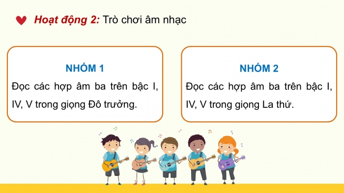 Giáo án điện tử Âm nhạc 9 kết nối Tiết 31: Vận dụng – Sáng tạo