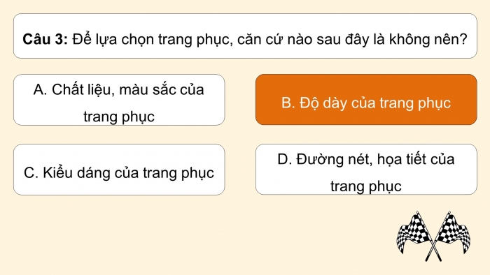 Trò chơi khởi động Công nghệ 6 kết nối Ôn tập Chương III
