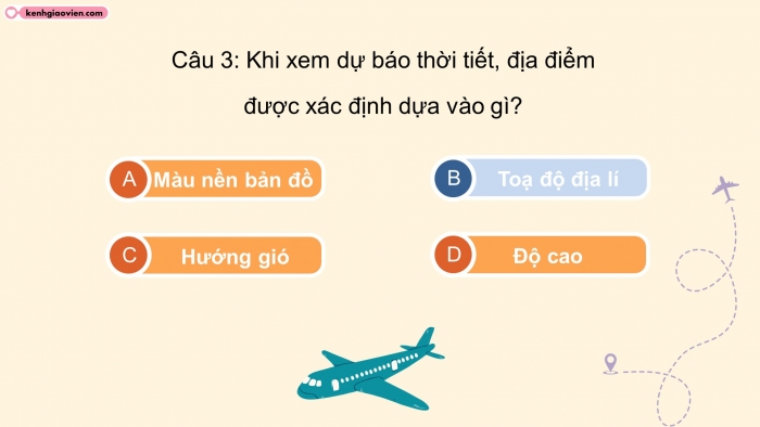 Trò chơi khởi động Địa lí 6 kết nối tri thức