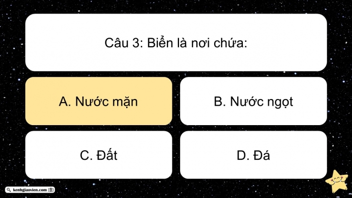 Trò chơi khởi động Địa lí 6 kết nối Bài 19: Thuỷ quyển và vòng tuần hoàn lớn của nước