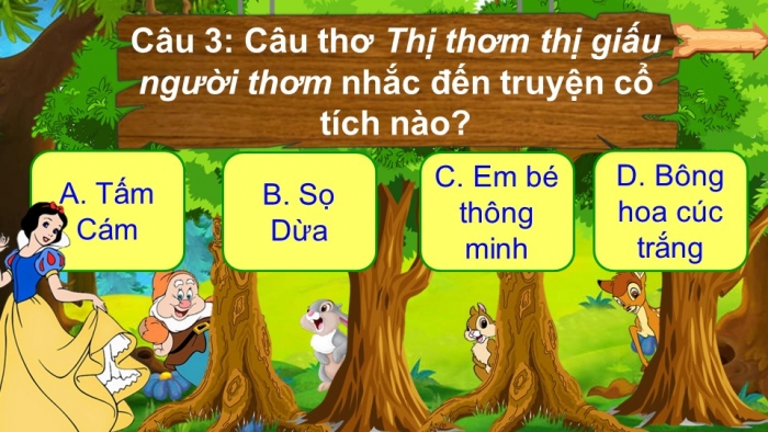 Trò chơi khởi động Ngữ văn 6 kết nối Bài 4: Chuyện cổ nước mình