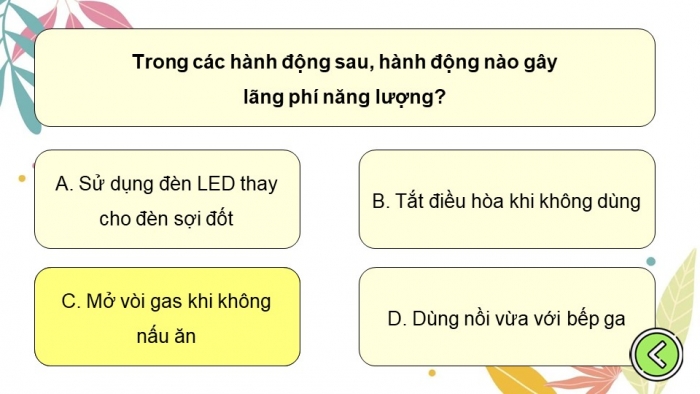 Trò chơi khởi động Công nghệ 6 chân trời sáng tạo