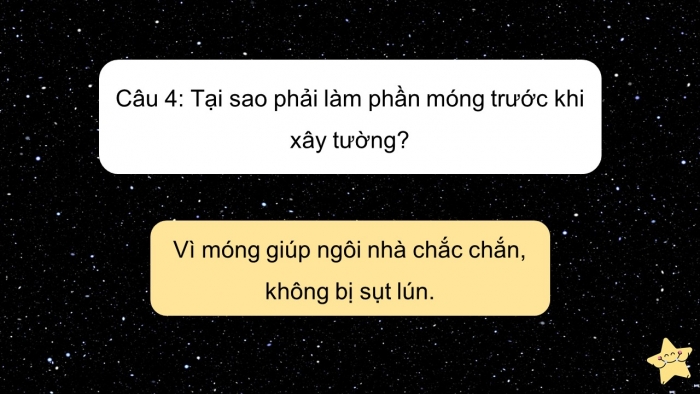Trò chơi khởi động Công nghệ 6 cánh diều Bài 2: Xây dựng nhà ở