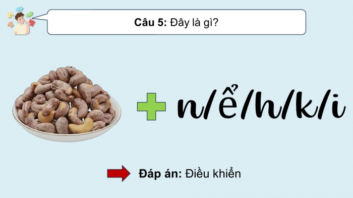 Trò chơi khởi động Công nghệ 6 cánh diều Bài 14: Quạt điện và máy giặt