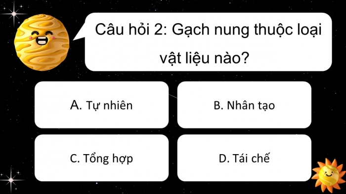 Trò chơi khởi động Công nghệ 6 kết nối Bài 2: Xây dựng nhà ở